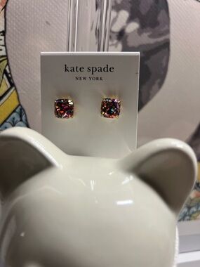 KATE SPADE ♠️ New York Glitter Stud Earrings